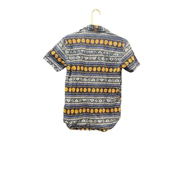 Disney Aladdin Our Universe Aloha Button Up Hawaiian Shirt Disneyland Size XS - Picture 2 of 7